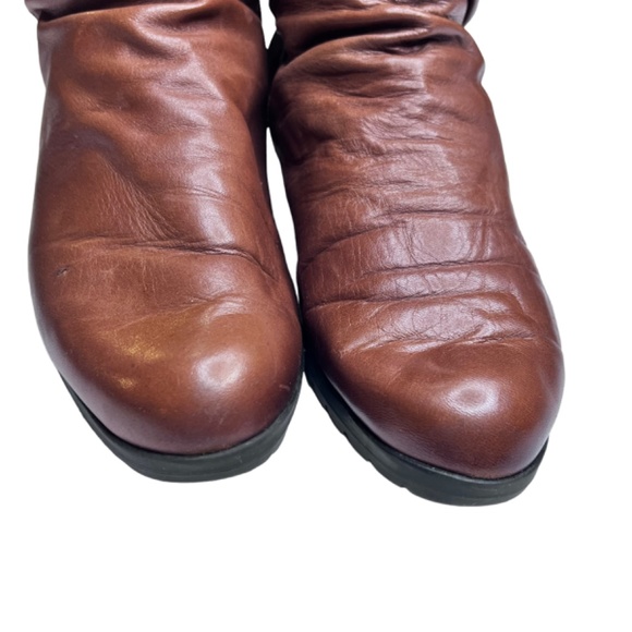 Santana Canada 664 Leather Knee High Waterproof Brown Boots - Picture 9 of 15